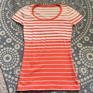 Tommy Hilfiger striped shirt sleeve shirt size xs